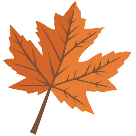 Maple Leaf SVG scrapbook cut file cute clipart files for silhouette