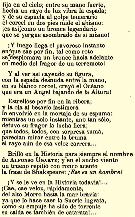 El Sacrificio De Alfonso Ugarte En La Poesía De José Santos Chocano
