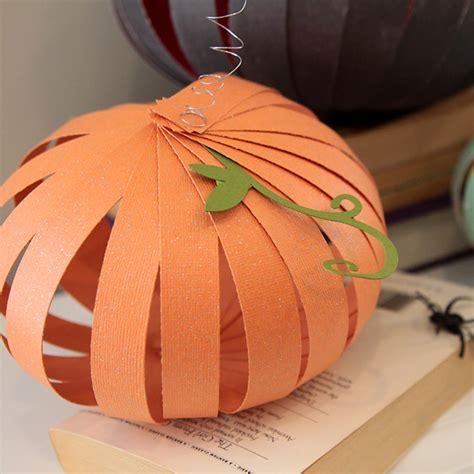 Easy Patterned Paper Pumpkins Kids Can Do It Its Always Autumn