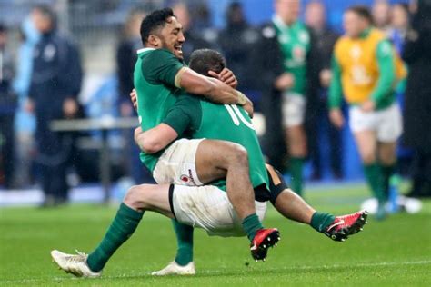 Six Nations France Ireland Sexton Miracle Kick Gives French Just Desserts Rugby World