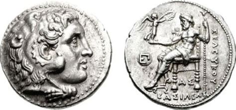 Seleukid Kingdom Seleukos I Nikator Ar Tetradrachm Sardes Mint 282