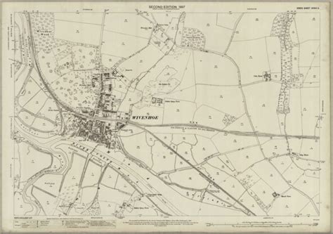 Ordnance Survey Map 1897 Maps Of Wivenhoe Wivenhoes History