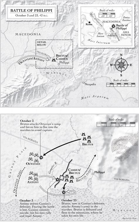 Battle Of Philippi Map Killing Jesus Bill Oreilly And Martin