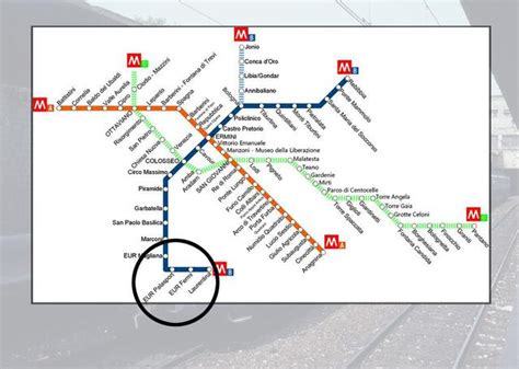 Mappa Della Metro Di Roma Foto Del Giorno Ansait