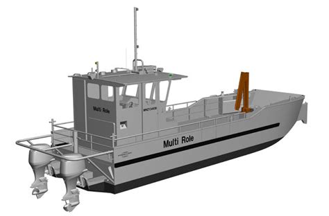 Work Boat Professional Boat Inboard Aluminum Mcmullen And Wing