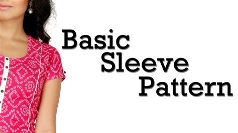 Flour is a basic ingredient of bread. How to Make Basic Sleeve Pattern!! - YouTube