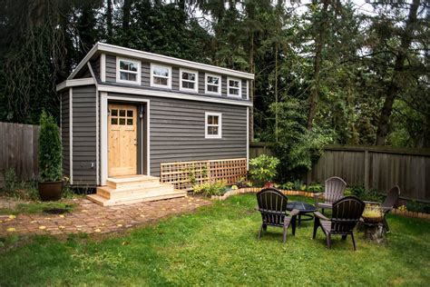 Double Loft Backyard Adu Tiny House In Seattle Dream Big Live Tiny Co