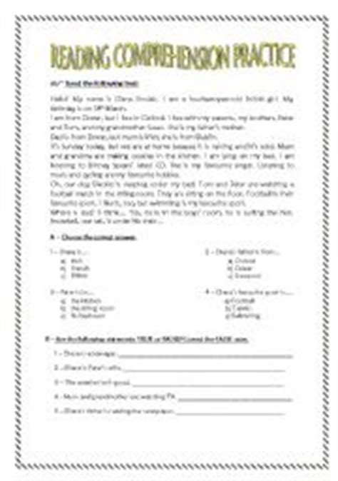 Other sets by this creator. Reading Comprehension practice for 7th graders. - ESL worksheet by coasvaf