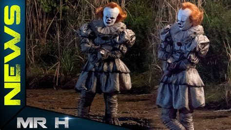 First Look Pennywise The Dancing Clown It Chapter 2 Youtube