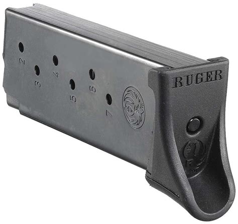 Ruger Magazine Lc9 9mm 7 Rounds Black Finger Rest Tombstone Tactical
