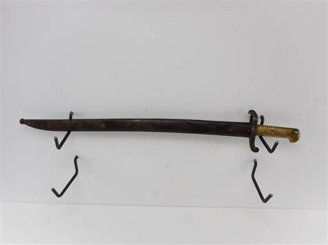 French M1842 Rifle Bayonet With Scabbard