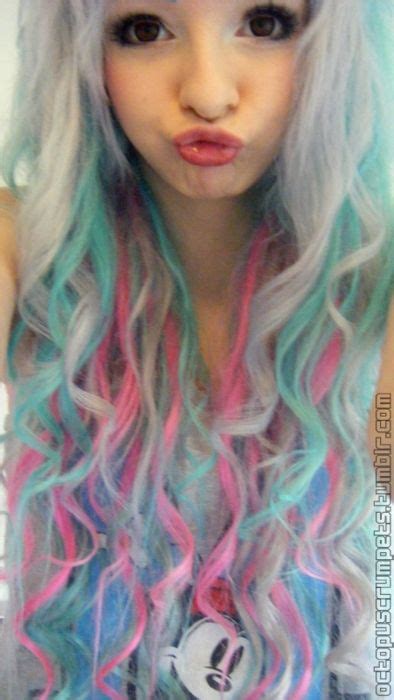 Best Images About Crazy Hair Color On Pinterest Long Curly