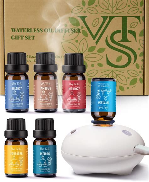 VEDA TINDA SCENT Hotel Scented Essential Oils Set With Waterless Oil