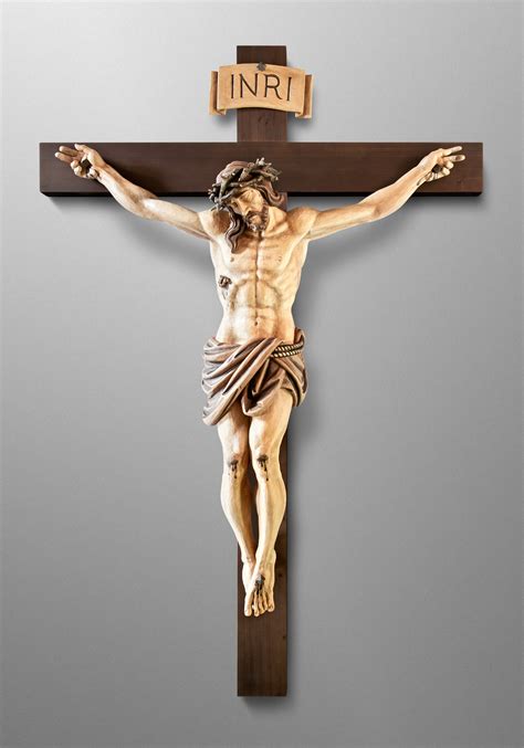 Crucifix For Catholic Church Sacred Art Sculptures