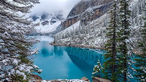4596837 Lake Moraine Lake Nature Forest Mountains Canada