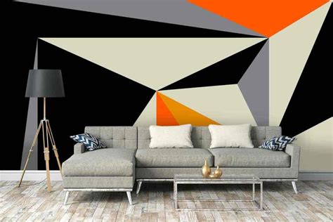 24 Beautiful Geometry Wall Mural Inspiration Nobody Appears To Be