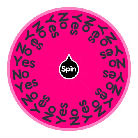 Yes Or No Spin The Wheel App
