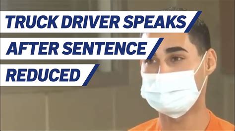 Truck Driver Speaks After Sentence Reduced In Deadly Crash Youtube