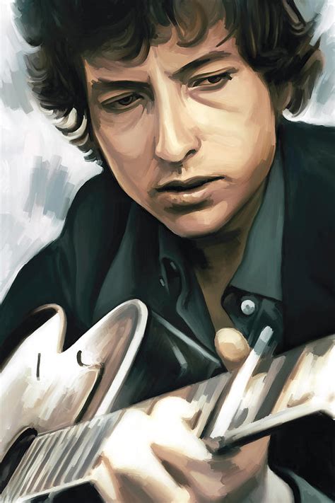 Bob Dylan Artwork Painting By Sheraz A Fine Art America