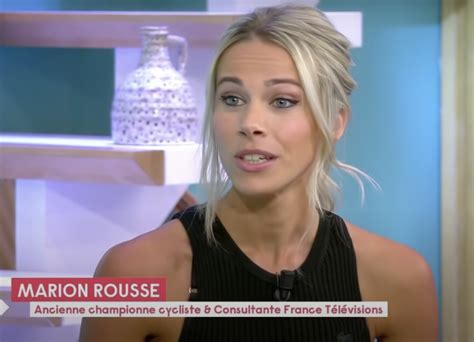 marion rousse quel est l âge la taille et la date de naissance la présentatrice tv people