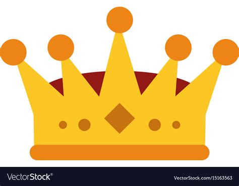 Royalty Crown Icon Imag Royalty Free Vector Image