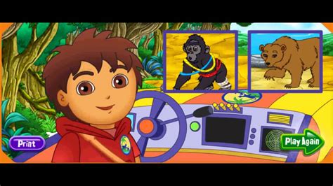 To play these go diego go games follow the instructions hey guys, here i present the new go diego go games. Go Diego's 3D - Fiercest Animal Rescues Movie Game for ...