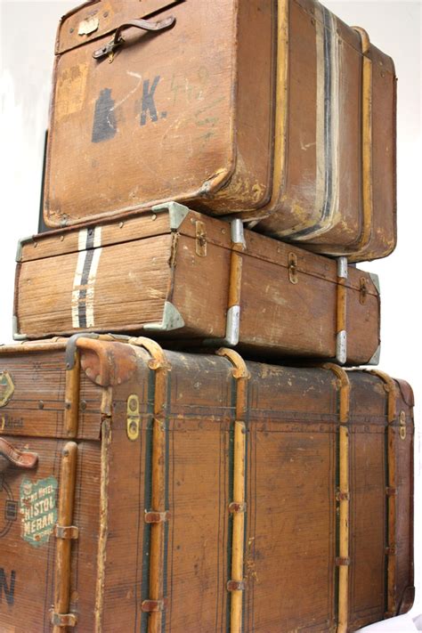 3 Mädler Überseekoffer Overseas Case Suitcase Vintage Überseekoffer