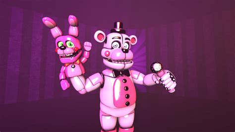 Sfm Fnaf Prototype Funtime Freddy W Bonnet By Funtimefreddofazbear