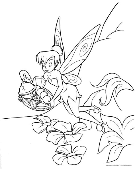 Tinkerbell Coloring Pages Fairy Coloring Pages Disney Coloring Pages