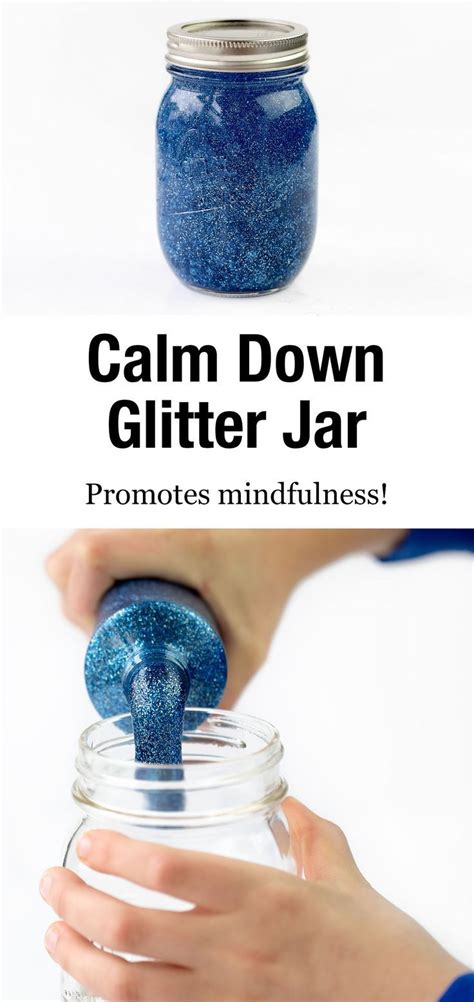 Calm Down Glitter Jar In 2020 Glitter Jars Creative Activities For