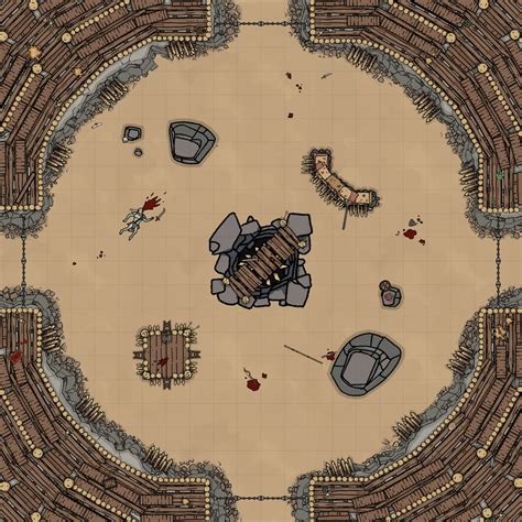 Arena Pit Dndmaps Dnd World Map Tabletop Rpg Maps Dungeon Maps