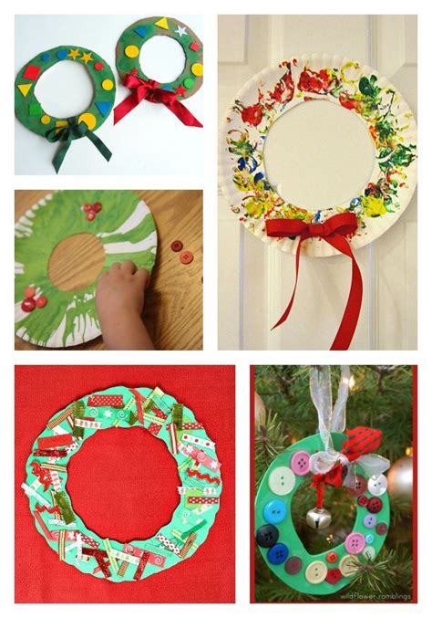 Christmas Activities For 2 And 3 Year Olds Christmas Wreath Craft