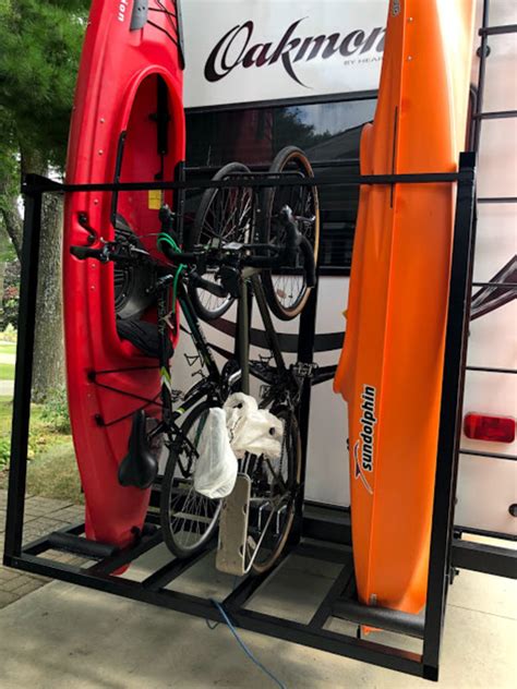 Rv Parts And Accessories Find A 2 Kayak 2 Bike Rack For Your