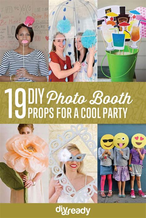 It's not designed for use in a quiet home. 19 Cool DIY Photo Booth Props DIY Ready