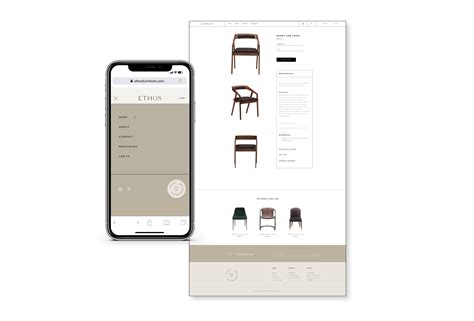 Modern Website Design for Ethos Furniture by Studio 9 Co | Custom