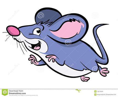 Cute Cartoon Mouse Stock Vector Illustration Of Tongue