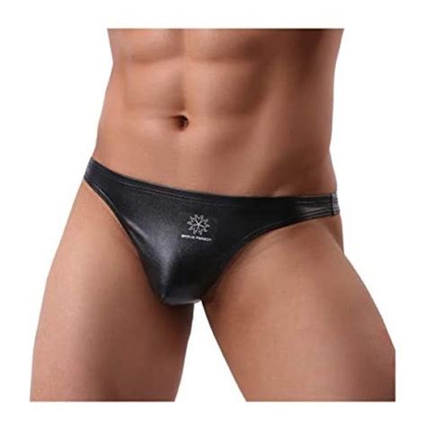Arjen Kroos Mens Sexy Leather G String Thong Underwear Swimwear At Mens Clothing Store
