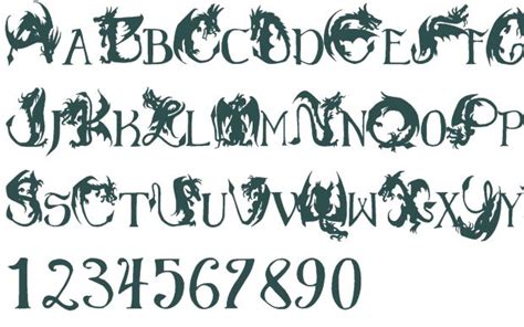 Eg Dragon Caps Font Download Free Truetype Lettering Fonts