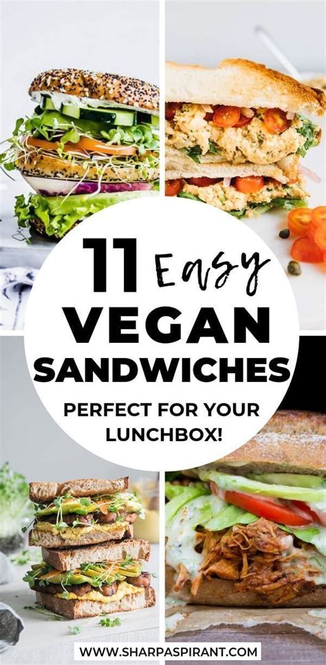11 Best Vegan Sandwich Ideas For A Healthy Work Lunch Recipe