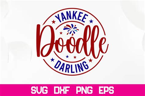 Yankee Doodle Darling Svg Graphic By Nazrulislam405510 · Creative Fabrica