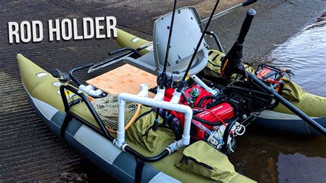 Wilderness Se And Colorado Xt Pontoon Pvc Rod Holder Mod How To Diy