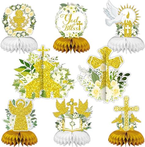 First Communion Table Decorations First Communion Honeycomb