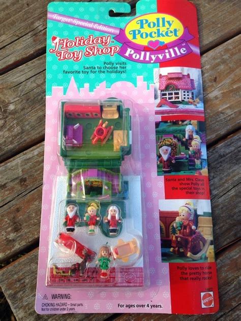 target special edition holiday toy shop pollyville polly pocket vintage
