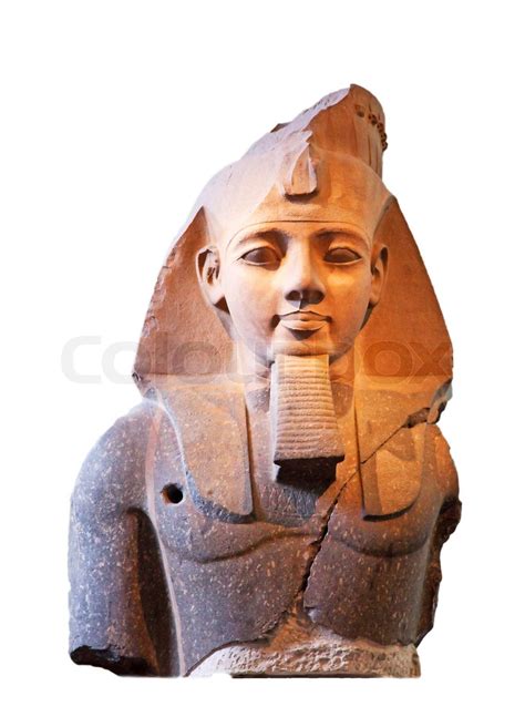 Statue Von Ramses Dem Großen Stock Bild Colourbox