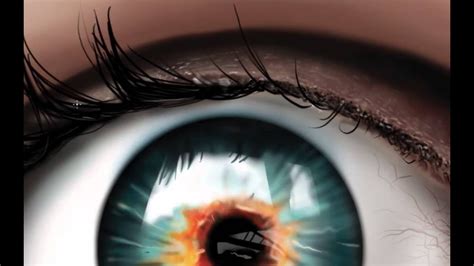 Alex Boyd Realistic Eye Digital Painting Youtube