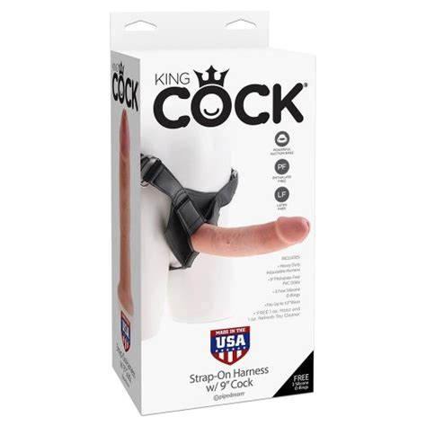 King Cock Strap On Harness With 8 Cock Flesh Sex Toys At Adult Empire