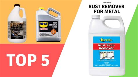 The Top 5 Best Rust Remover For Metal Reviews 2020 Youtube