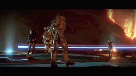 Halo 5 Guardians Fight Scene Master Chief Vs Spartan Locke Halo 5