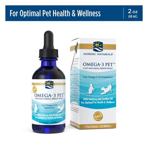 Nordic Naturals Omega 3 Pet Liquid For Cats And Small Dogs Fish Oil
