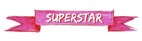 Superstar Ribbon Stock Illustrations 396 Superstar Ribbon Stock